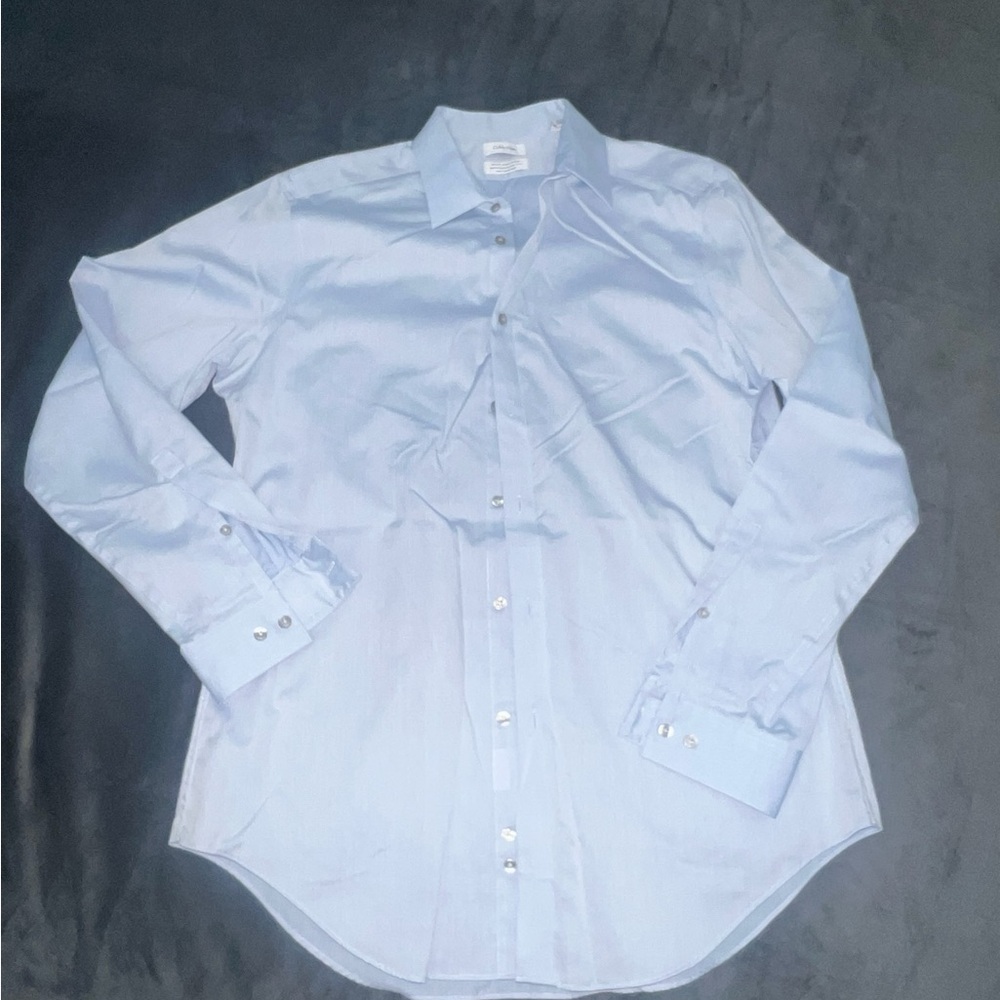 Calvin Klein Men's Blue Dress Shirt